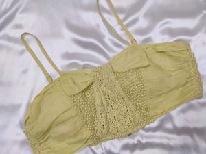 Crochet Bralette Detail Top
