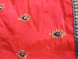 Red Art Silk Sarees