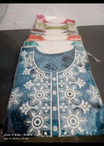 Short Kurti 9 Colours Available