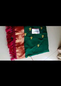 Saree With Blouse Piece