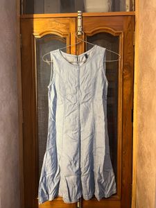 Vintage Denim Sleeveless Dress