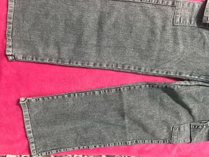 Denim Cargo Pants