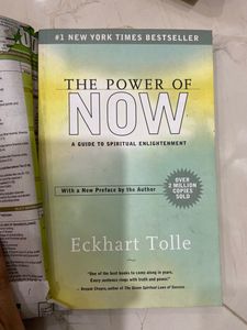 2 Books Combo - Robin Sharma Monk Who Sold His Feerari And The Power Of Now