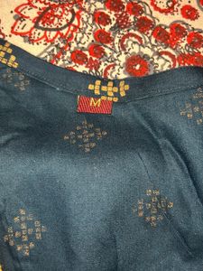 lekhnavi neck embroidery kurti