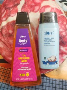Plum Body Wash & Shampoo Set