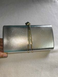 Vintage Silver Clutch