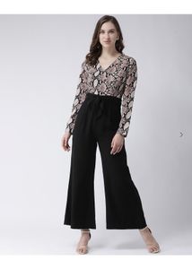 Kassually Animal Print Jumpsuit