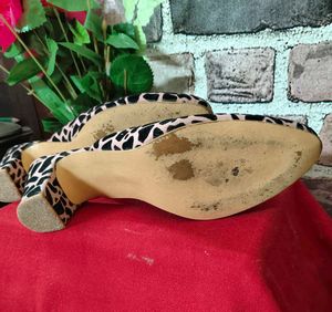 Animal Print Flats Little Shiny Condition 👍🏻