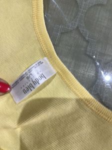 Yellow Tank Top Size US L