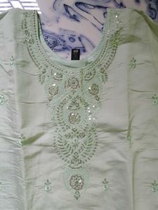 Embroidered Salwar Suit Dress Material