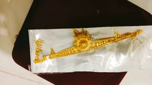 One Gram Gold Choker Necklace Cum Bajuband