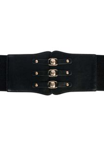 Black Corset Belt Redhorn New