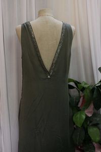 Zara Limited Edition Olive Green Maxi Dress