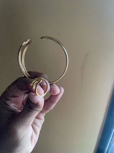 Kivu Zavu Gold Tone Earring Set