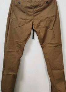 Brown Casual Joggers