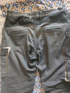 riding Cargo Pants side pocket