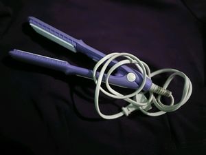 Nova Hair Curler, Straightener And Crimper Combo