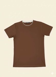 Brown Ringer T-Shirt