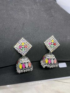 Oxidised Earring