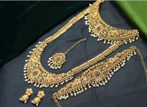 Gold Plated Jewellery Set