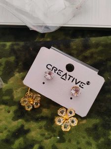 Flower Stud Earrings