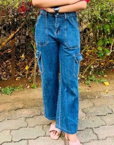 Cargo Fit Jeans For Women