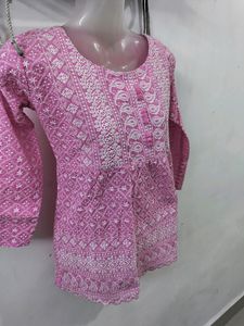 Tunic Style Top Chikankari
