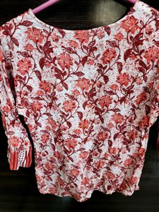 Floral Print Top