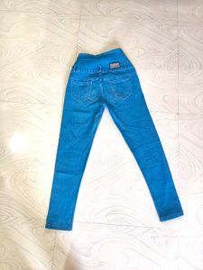 High Waisted Denim Jeans