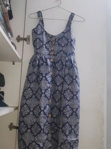 Printed BLUE Sundress