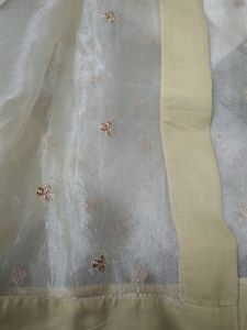 Cream Dupatta
