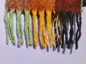 ACNE Studios Plaid Wool Scarf