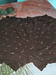 Kidley Premium Brown Floral Underwear