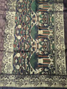 Brown Patterned Saree