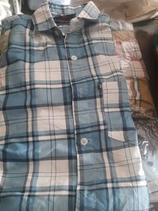Cotton Blue Shirt