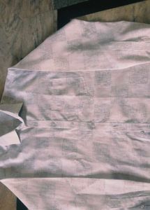 Stylish Blue Jeans With Check Shirt.