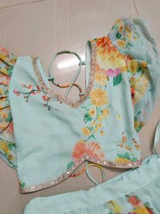 Floral Lehenga Choli Set