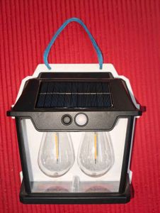 Solar Powered Outdoor Light with twin bulb💡💡