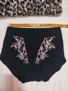 Floral Embroidered Briefs