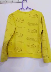 Yellow Printed T-Shirt