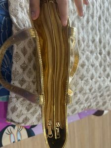 Golden Tote Bag