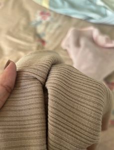 Semi Turtle Neck beige  top