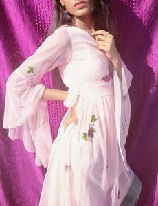 A Net One-piece Dress