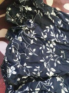 Floral Print Skirt