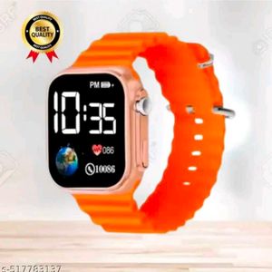 Smart Watches (Black &amp; Orange)