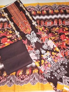 Printed Dress Material
