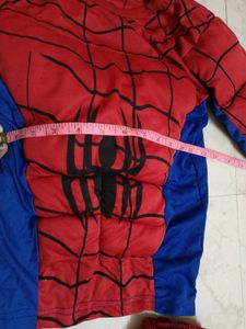 Kids Spiderman Dress With Mask For 3-4 Years