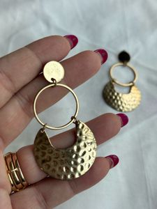 Beautiful Golden Western Earrings