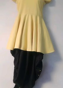 Yellow &amp; Black Dress