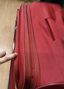 American Tourister Red DC Superlight Trolley Bag